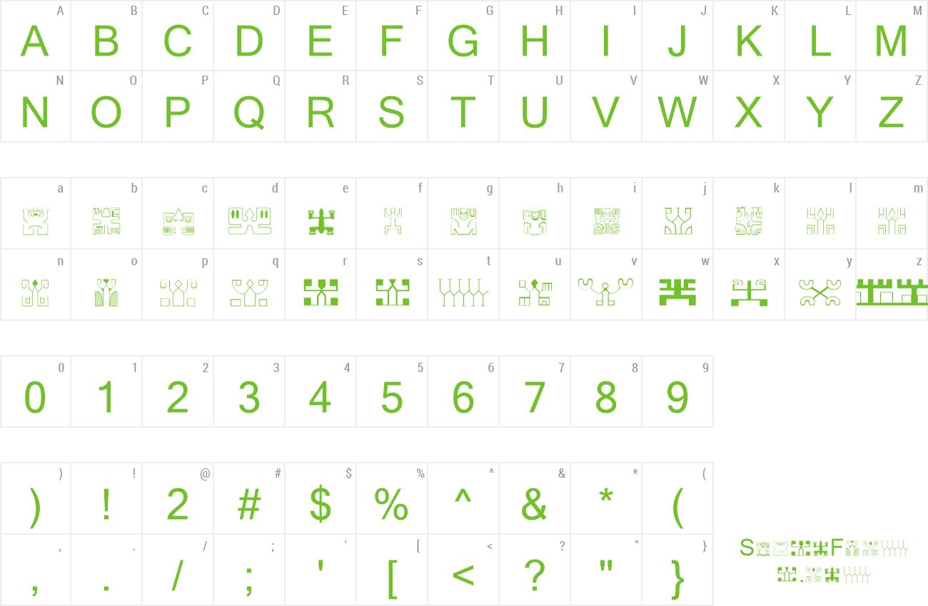 Font Polynesien Etua preview